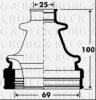 FORD 1359670 Bellow, driveshaft